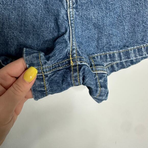 Tommy‎ Hilfiger Women's Vintage 90's Y2K High Rise 2" Inseam Denim Shorts Size 7 - Picture 5 of 8